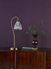 Glynis Table Lamp Antique Bronze/Ribbed Glass perfect for any space