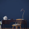 Interior painting with rich blue - Graham & Brown Brave Paint