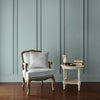 Premium wall paint with blue and green undertones
