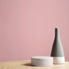 Interior painting with soft, warm pink paint