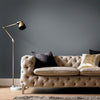 "Home paint colour Graham & Brown Steel Paint in dark grey"
