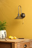 Hadano Wall Light Antique Chrome and Aged Brass great opportunity for Industrial style interiors
