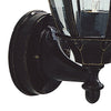 Hambro Outdoor Wall Light close view picture of the fitting plate