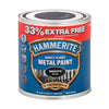 Hammerite Metal Paint Smooth Black photo on the white background