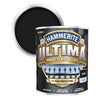 Hammerite Ultima Smooth Black photo with displayed color finish