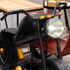 Harley Motorbike Bar Black close  front view picture