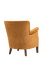 Harlow Armchair Amber with solid wooden legs