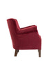 Harlow Armchair Bordeaux picture from the side