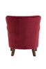 Harlow Armchair Bordeaux picture from the back