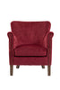 Harlow Armchair Bordeaux front view picture