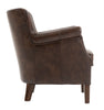 Harlow Armchair LA Tan picture from the side