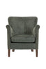 Harlow Armchair Winter Moss front view picture