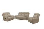 Harper 3 Seater Sofa Recliner Beige picture of the Harper range of sofa colection