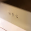 Hollywood Round Mirror XL 90 cm close view picture of available settings