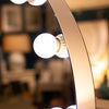Hollywood Round Mirror XL 90 cm side view picture