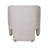 Contemporary chair with trendy flair.