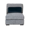 Modern sectional sofa for flexible layouts.