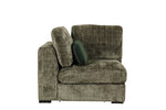 Elegant corner suite with wooden legs – Humphrey Corner Arm Sectional
