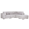 Stay Organized with the Light Grey Footstool featuring Storage.