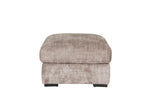 Pouffe stool with storage, Humphrey Ottoman in luxurious fabric
