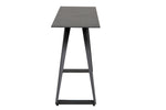 Icarus Console Table Black side view picture
