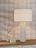 Idella Table Lamp Taupe Ceramic life style picture