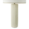 Idella Table Lamp Taupe Ceramic close view picture of the ceramic base