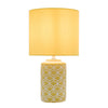 Ilona Ceramic Table Lamp yellow for home lighting