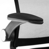 Streamlined office seating.