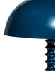 Modern home lighting featuring Indigo Ribbed Floor Lamp


