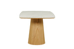Stylish kitchen table Indy Rectangle Dining Table 1.6m Sand
