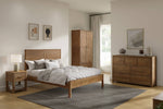 Inola 7 Drawer Dressing Chest Cashew life style picture in the bedroom