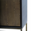 Provides practical storage with elegance.