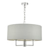 Jamelia 3 Light Pendant Polished Chrome picture on the white background