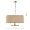 Classic lighting chandeliers – Jamelia 3 Light Shadelier

