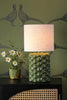 Jayden Table Lamp Green Reactive Glaze life style picture