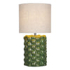 Jayden Table Lamp Green Reactive Glaze picture on the white background