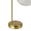 Jocelyn Table Lamp Natural Brass close view picture of the base