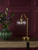 Jocelyn Table Lamp Natural Brass life style picture
