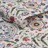 Joules Festival Flowers Wallpaper Antique White picture of the wallpaper roll