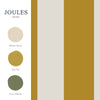 Joules Harborough Stripe Wallpaper Antique Gold perfect fit with those paint colors