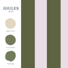 Joules Harborough Stripe Wallpaper Olive Green perfect fit with those paint colors
