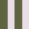 Joules Harborough Stripe Wallpaper Olive Green close view picture of the pattern design