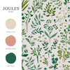 Joules Holcombe Floral Wallpaper Cream perfect goes with thoe paint colors