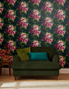 Joules Invite Floral Wallpaper Peacock life style picture