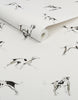 Joules Sketchy Dogs Wallpaper Cream picture of the wallpaper roll