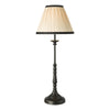 Judy Table Lamp Satin Black With Shade picture on the white background