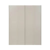 Modern Jules Sliderobe grey wardrobe with sliding doors.
