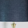 Julia Floor Lamp Gold Black close view picture of the dark shade