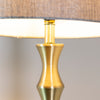 Julia Floor Lamp Gold Champagne  close view picture of the shade and leg